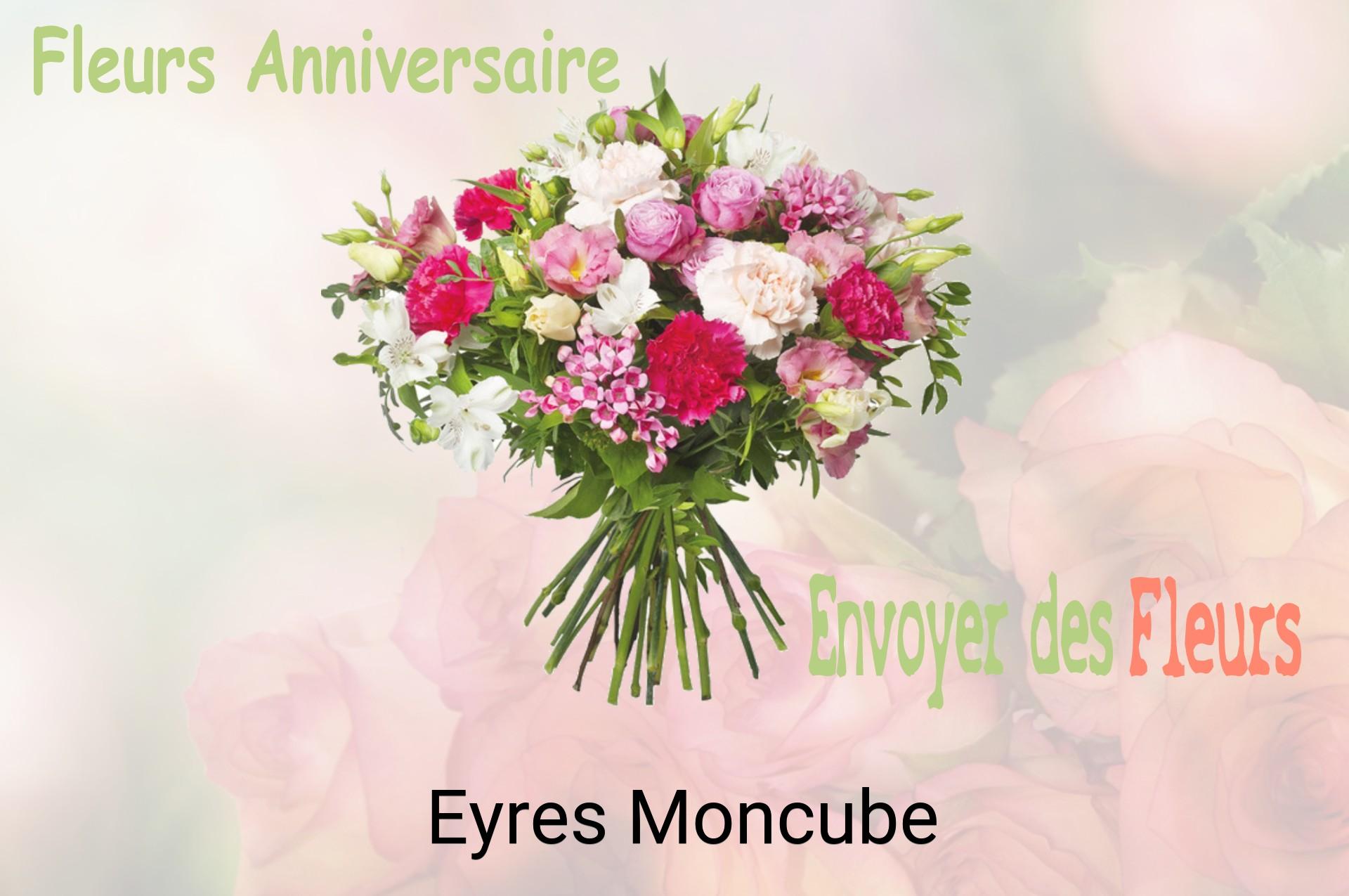 Bouquet de fleurs d’anniversaire livré à Eyres-Moncube