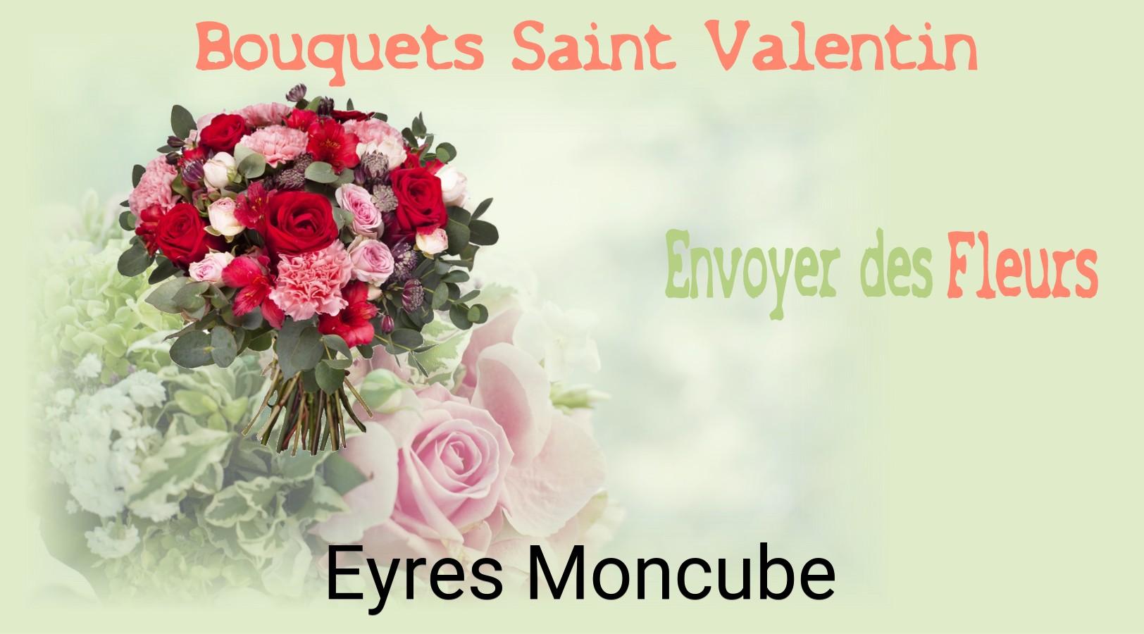 Roses de Saint-Valentin livrées à Eyres-Moncube